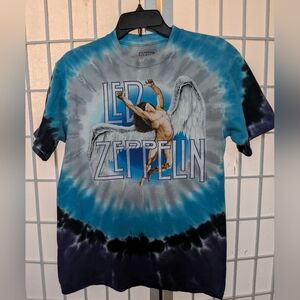 LED ZEPPELIN Tie-Dye T-Shirt - Unisex Size Medium